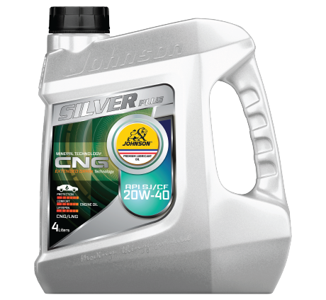 Johnson CNG Silver Plus 4LTR 20W-40